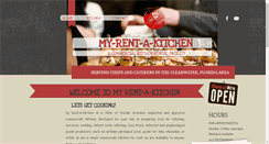 Desktop Screenshot of myrentakitchen.com