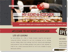 Tablet Screenshot of myrentakitchen.com